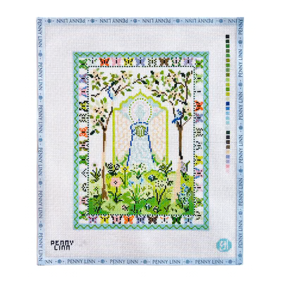 ANGEL OF COMPASSION PORTRAIT 11" x 8.5" 13 Mesh EVELYN HENSON