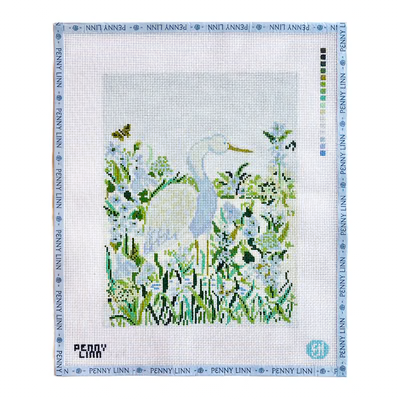 EGRET 11" x 8.5" 13 Mesh EVELYN HENSON