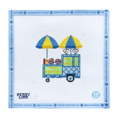 HOT DOG STAND 4" x 3.8" 13 Mesh EVELYN HENSON