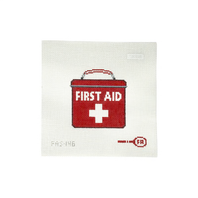 FIRST AID CASE 4.5" x 4.5" 13 Mesh FRANCES ABEL STUDIO