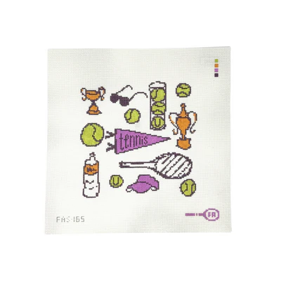 TENNIS TOILE 8" SQUARE V2 13 Mesh FRANCES ABEL STUDIO