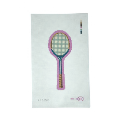 VINTAGE RACKET - GLASSES CASE 7.5" x 2.9" 18 Mesh FRANCES ABEL STUDIO