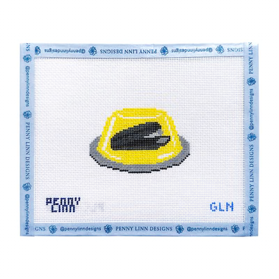 STAPLER IN JELLO 2.06" x 3.17" 18 Mesh GRANDIN LANE NEEDLEPOINT