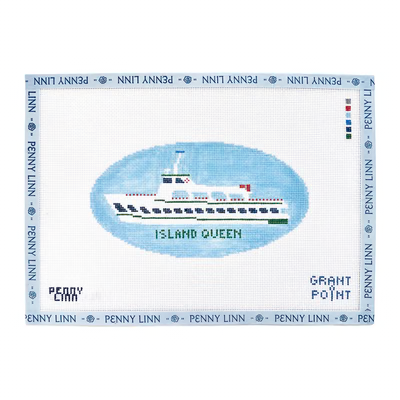 ISLAND QUEEN 4.8 x 7 18 Mesh GRANT POINT DESIGNS