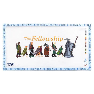 THE FELLOWSHIP 3.5" x 10" 18 Mesh KAITLIN LANE DESIGNS