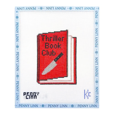 THRILLER BOOK CLUB 3.75" x 5" 13 Mesh KYRA COTTER DESIGN