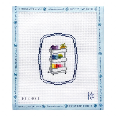 BOOK CART 4" x 3.25" 18 Mesh KYRA COTTER DESIGN