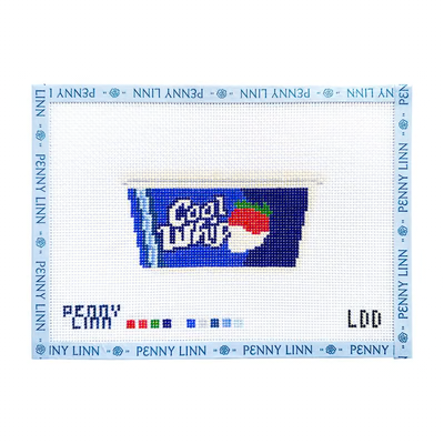 WHIPPED TOPPING 1.9" x 3.8" 13 Mesh LAZY DOODLE DESIGNS