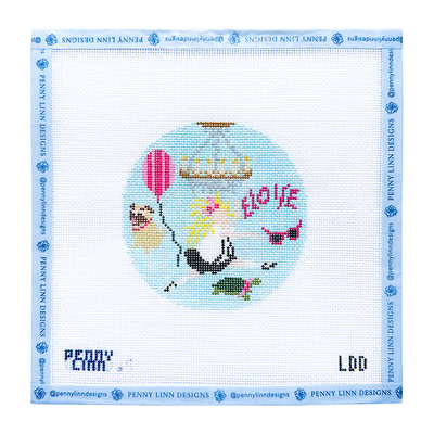 ELOISE 4" x 4" 18 Mesh LAZY DOODLE DESIGNS