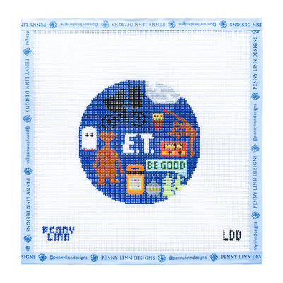 ET 4" x 4" 18 Mesh LAZY DOODLE DESIGNS