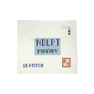 NDLPT $ NAVY 3" x 2" 13 Mesh LE STITCH