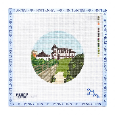 THE PEARL HOTEL 5" x 5" 18 Mesh MARIE & MAXWELL