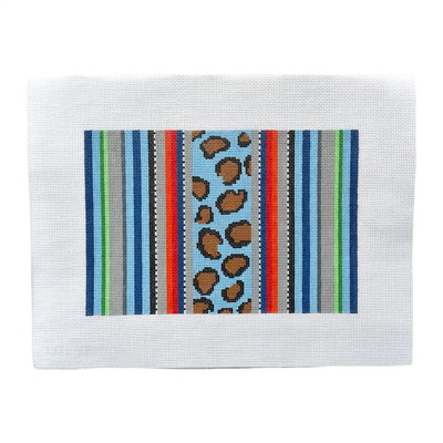 CHEETAH STRIPE 7" x 11" 13 Mesh MIMI IN STITCHES