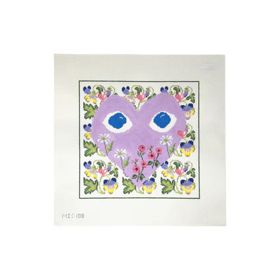 GARDEN VIBE WM. MORRIS 11" x 11" 13 Mesh MIMI IN STITCHES