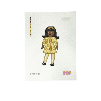 POP-233 MELODY HOLIDAY 5.33" x 2.56" 18 Mesh POP NEEDLE ARTS