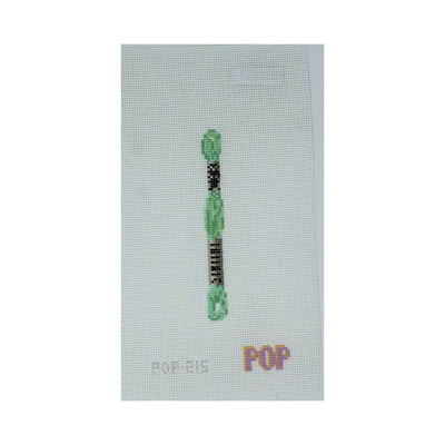 POP-215 FLOSS SPRING GREEN 4.33 x 0.44" 18 Mesh POP NEEDLE ARTS