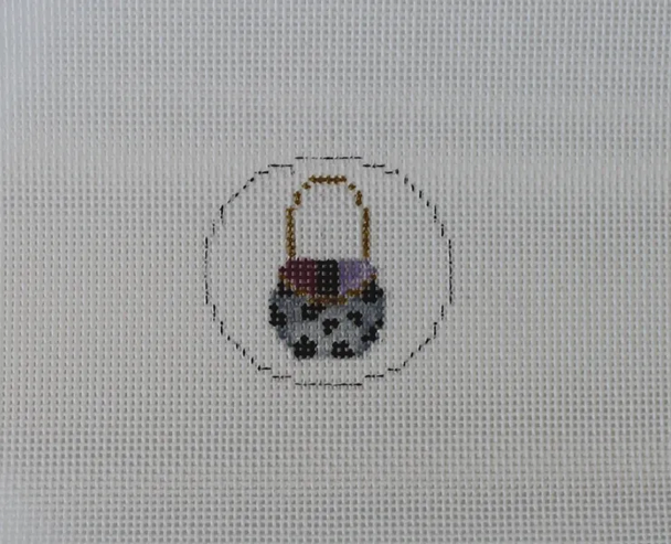 TINY ROUND Small Purse 1.5” x 1.75” Mesh Sew Much Fun