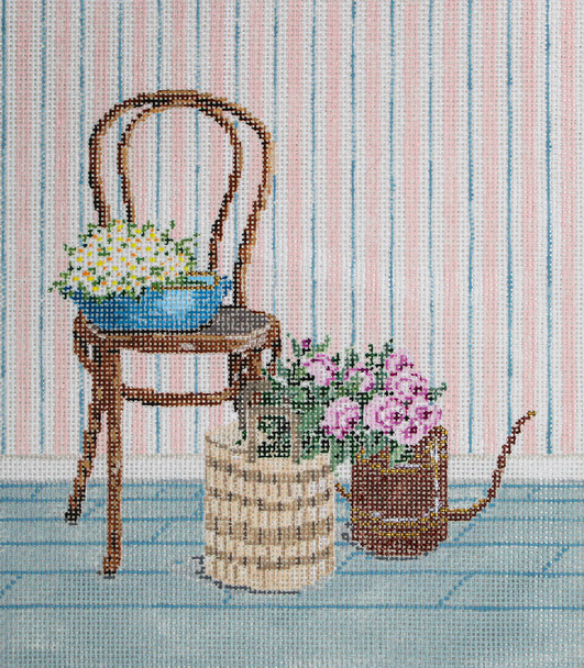 18-1295 Bentwood 7 x 8 18 Mesh Once In A Blue Moon By Sandra Gilmore 18-944