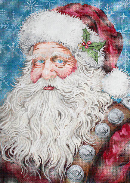 Silver Bells 9 x 11 18 Mesh Once In A Blue Moon By Sandra Gilmore 18-1306