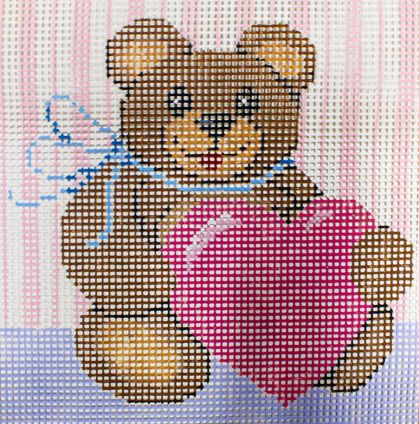 Qulckpoint Little Moon 6-023 Teddy Bear 1 9 x 9 25Sandra Gilmore 6 Mesh