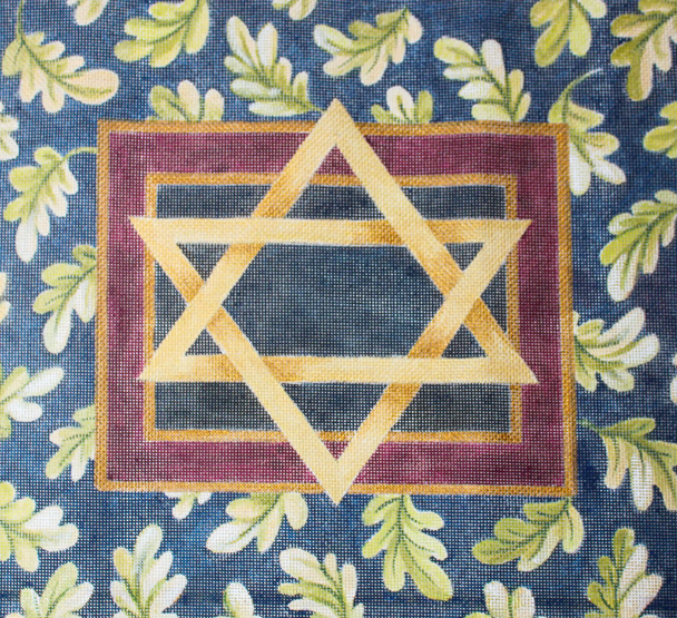 JG-202 Tallit Bag with Star of David 14” x 12” 13 Mesh Janice Gaynor