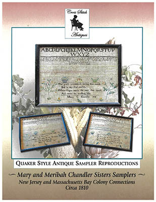 Mary And Meribah Chandler (Pink) by Cross Stitch Antiques 26-1325