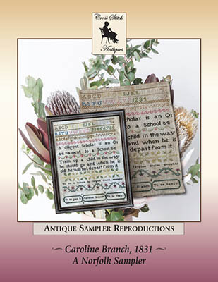 Caroline Branch 1831 Norfolk by Cross Stitch Antiques 26-1331