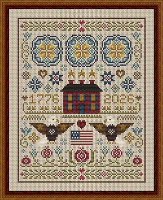 Sentinels Of 76 99w x 127h by Happiness Is Heartmade 26-1571