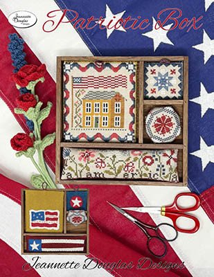 Patriotic Box by Jeannette Douglas Designs 26-1213