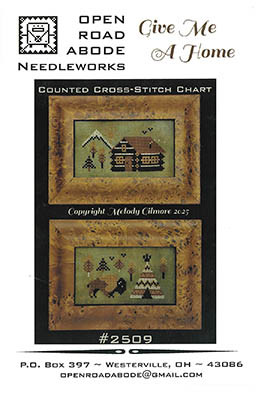 Give Me A Home 63w x 35h by Open Road Abode Needleworks 26-1611