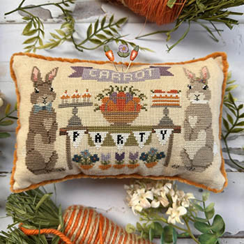 Carrot Party 117w x 65h by Puntini Puntini 26-1293