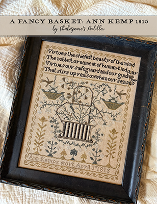 Fancy Basket - Ann Kemp 1815 by Shakespeare's Peddler 26-1072