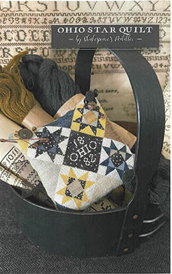 Ohio Star Quilt 89w x 89h by Shakespeare's Peddler 26-1596