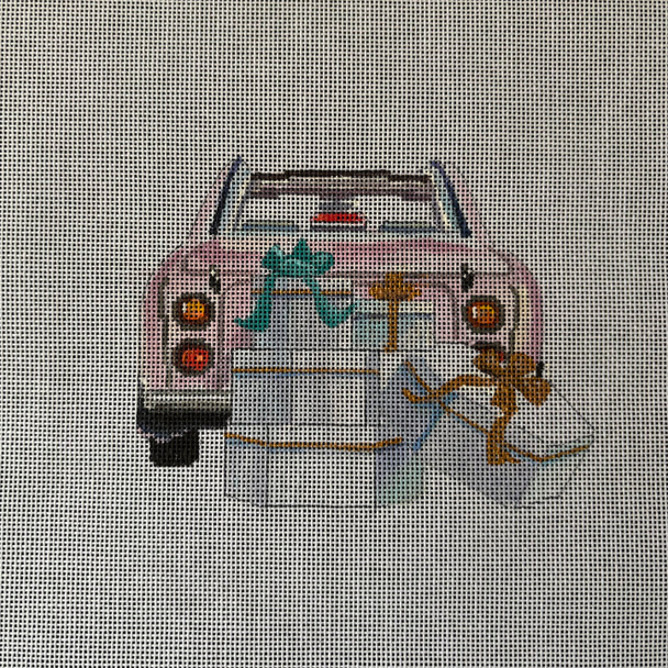 Miscellaneous MC512 pink car w gifts 5.5 x 4.25 18 Mesh Colors of Praise