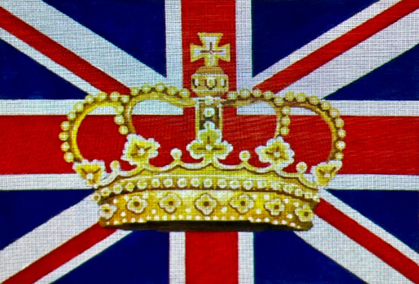 Miscellaneous MC420T Traditional British Flag w Crown 16 x 11 13 Mesh Colors of Praise