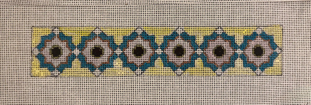 Jewelry JW377 Yellow Geometric Cuff 7 x 1.25 18 Mesh Colors of Praise