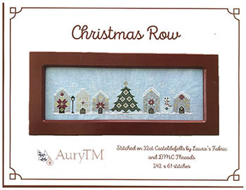 Christmas Row 242w x 61h by AuryTM Designs 26-1665