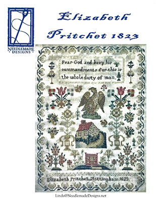Elizabeth Pritchet 1823 by Needlemade Designs 26-1667