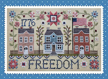Freedom Street 141w x 91h by Waxing Moon Designs 26-1709