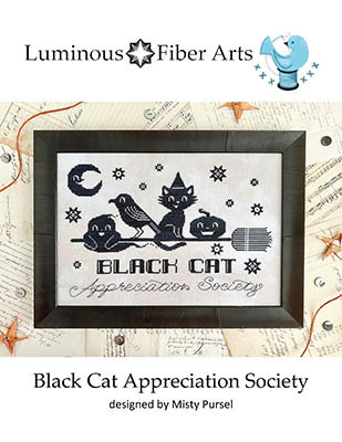 Black Cat Apprectiation Society by Luminous Fiber Arts 26-1480