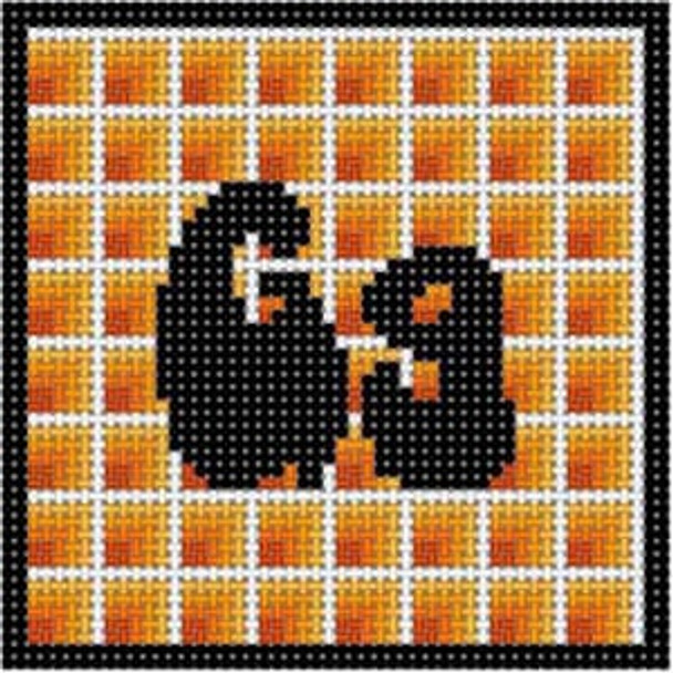 X-199 Treglown Designs G Funky Alphabet 4" x 4" 13 Mesh