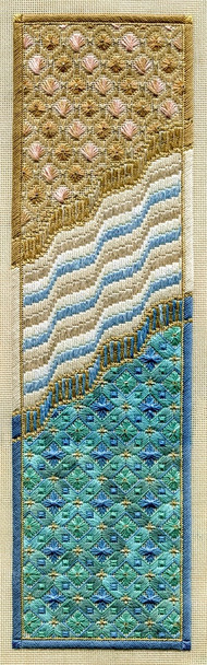 Sand and Sea Panel Laura J Perin Designs Counted Canvas Pattern