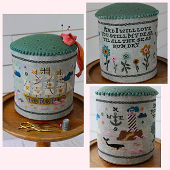 Til All The Seas Run Dry Pin Drum by Cosford Rise Stitchery 26-1788
