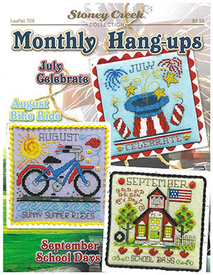 Monthly Hang-Ups (July , August, September) 63w x 63h Each by Stoney Creek Collection 26-1808