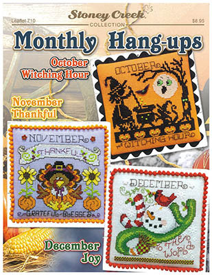 Monthly Hang-Ups (October, November, December) 63w x 63h Each by Stoney Creek Collection 26-1809