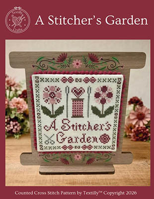 Stitcher's Garden 69w x 65h by Textilly Crafts 26-1421