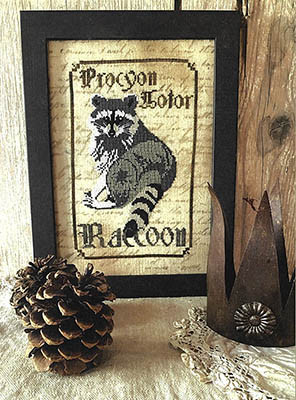 Raccoon - Spirits Of The Woods 101w x 141h by Primitive Hare 26-1820