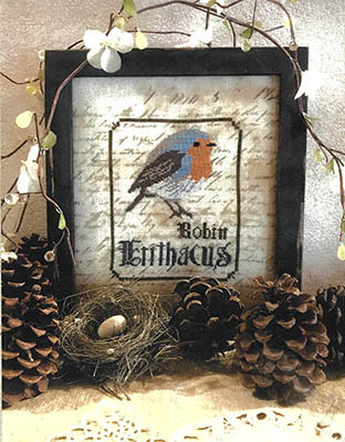 Robin - Spirits Of The Woods 96w x 114h by Primitive Hare 26-1816