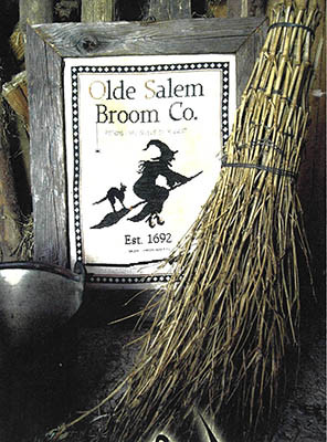 Olde Salem Broom Co 170w x 218h by Primitive Hare 26-1826