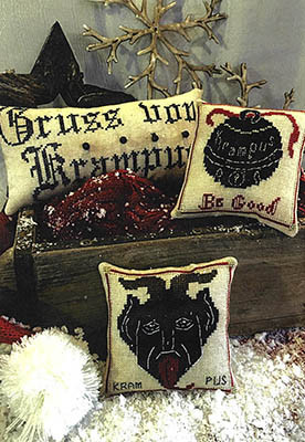 Gruss Vom Krampus 57w x 58h by Primitive Hare 26-1832